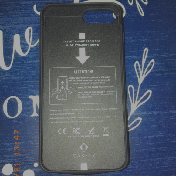 iPhone 6+/7+ Casely Charging case - Picture 2 of 2